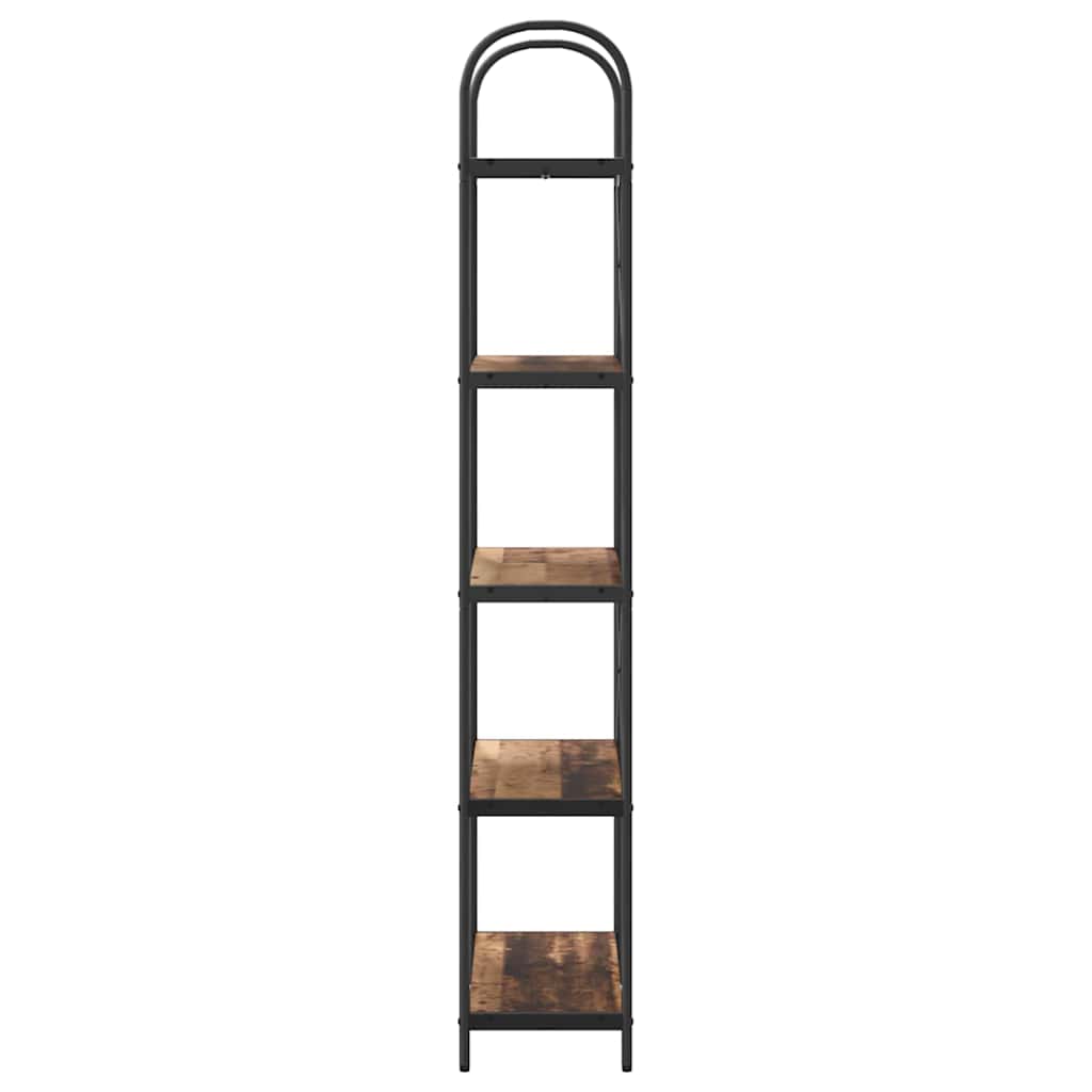 Könyvespolc Régi fa 80 x 30 x 183 cm Faanyag