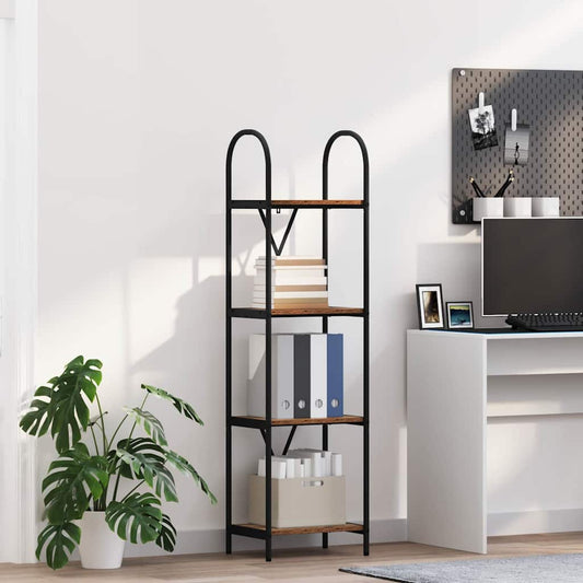 Könyvespolc Régi fa 40 x 30 x 146 cm Faanyag