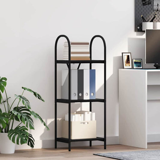Könyvespolc Musta tammi 40 x 30 x 109 cm Faanyag