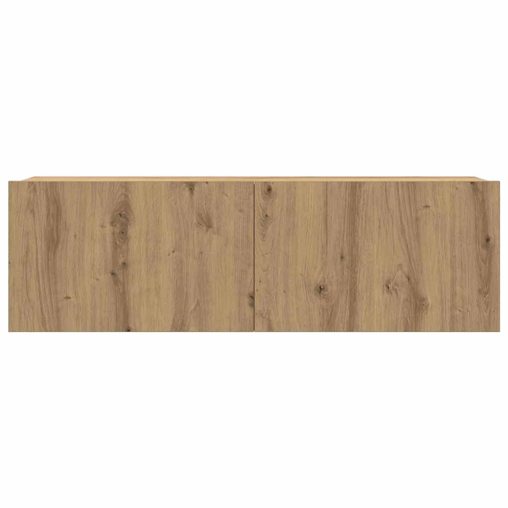 TV Szekrény Szett 6 pcs kézműves tölgy 200 x 30 x 150 cm