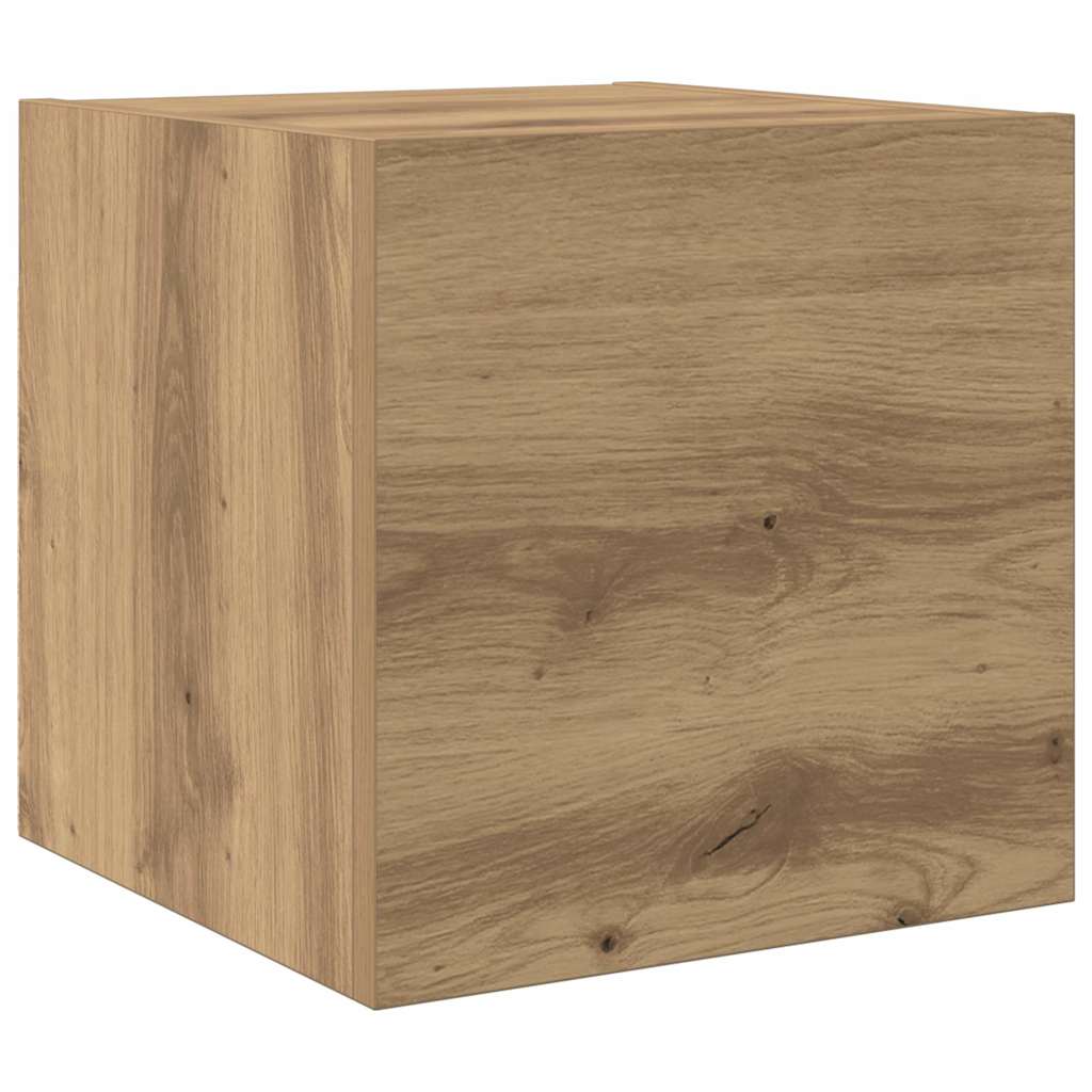 TV szekrény 6 pcs Barna 200 x 30 x 30 cm Faanyag