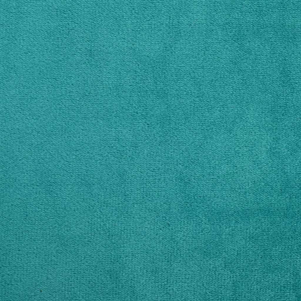 Sarokágy keret fejtámlával Türkiz 80 x 200 cm Bársony