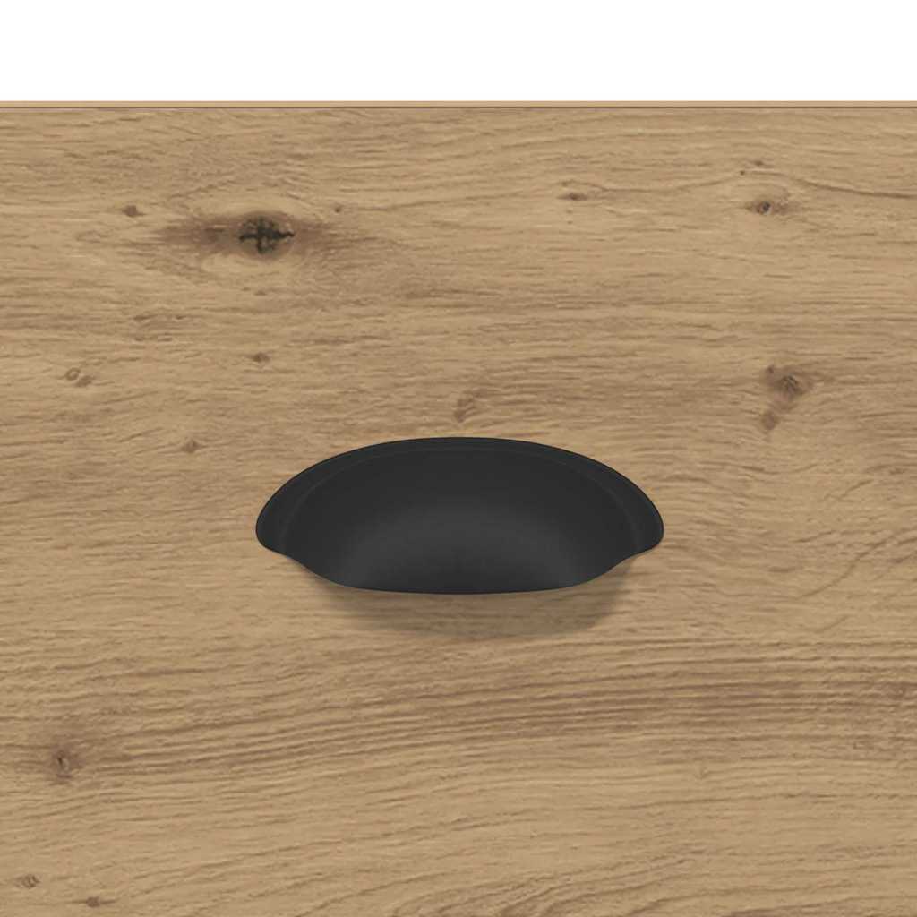 Éjjeliszekrény fiókkal kézműves tölgy 50 x 50 x 60 cm Faanyag