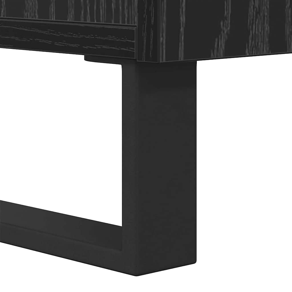 Dohányzóasztal Musta tammi 80 x 80 x 36.5 cm Faanyag