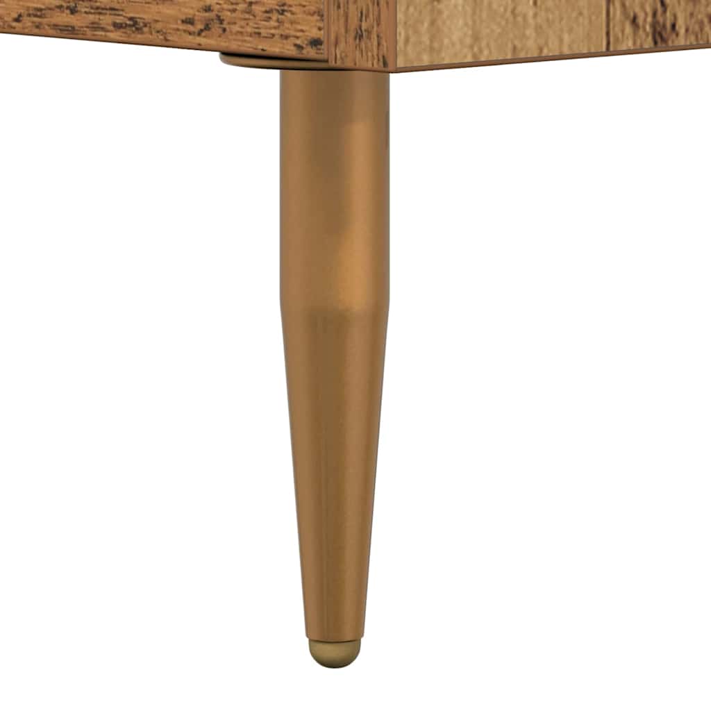 TV szekrény fiókkal Öreg fa 150 x 36 x 30 cm Faanyag