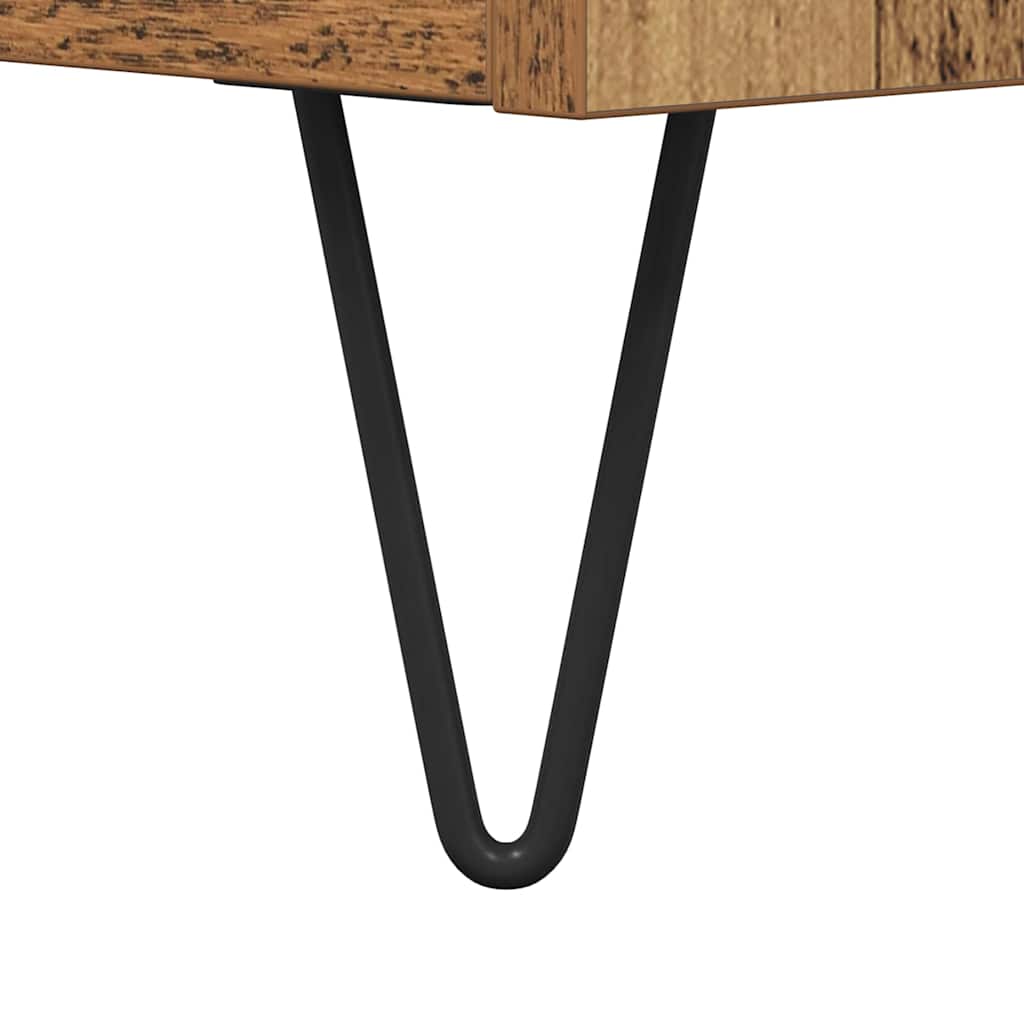 TV szekrény fiókkal Régi fa 150 x 36 x 30 cm Faanyag