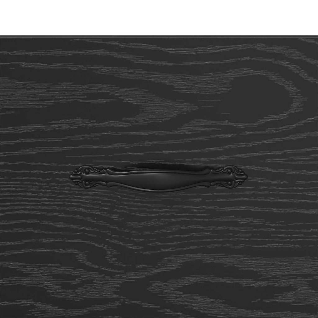 TV szekrény fiókkal Musta tammi 150 x 36 x 30 cm Faanyag