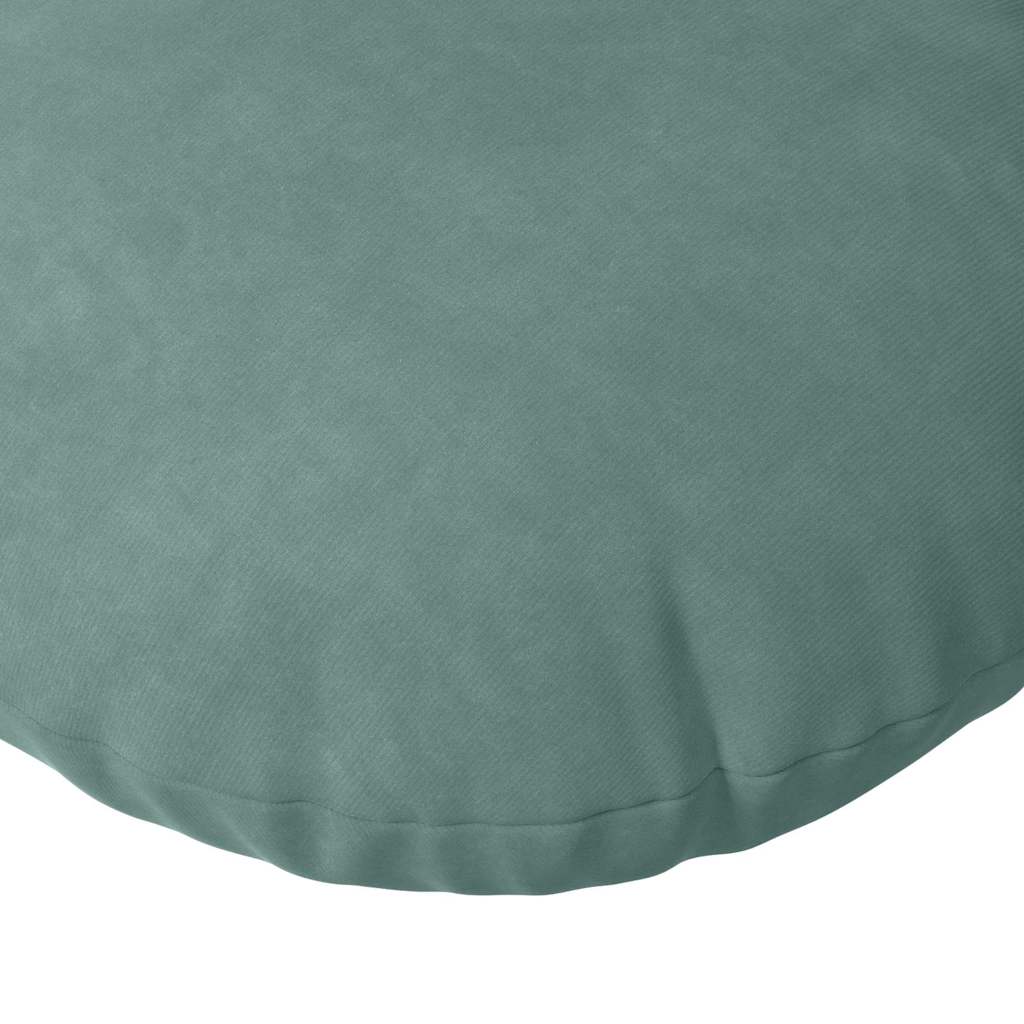 Ülőpárnák 2 pcs Tengeri Zöld Ø 40 x 13 cm Bársony