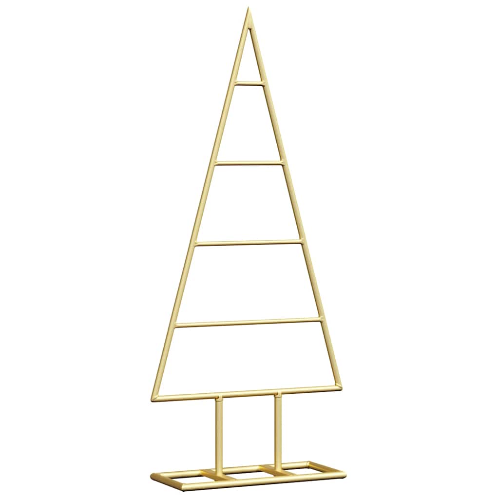 Fém karácsonyfa állvánnyal Arany 60 cm Porszórt Acél