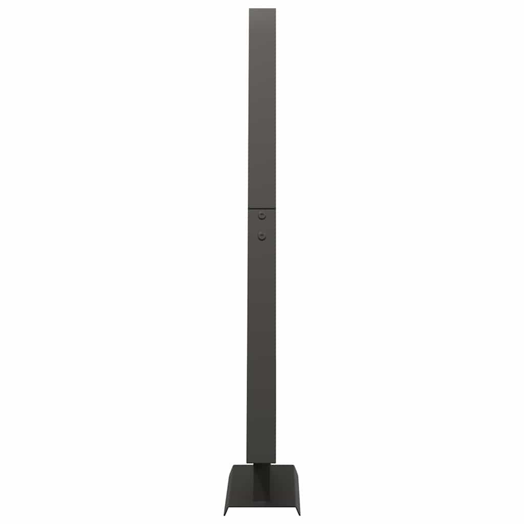 Fém karácsonyfa állvánnyal Fekete 90 cm Acél