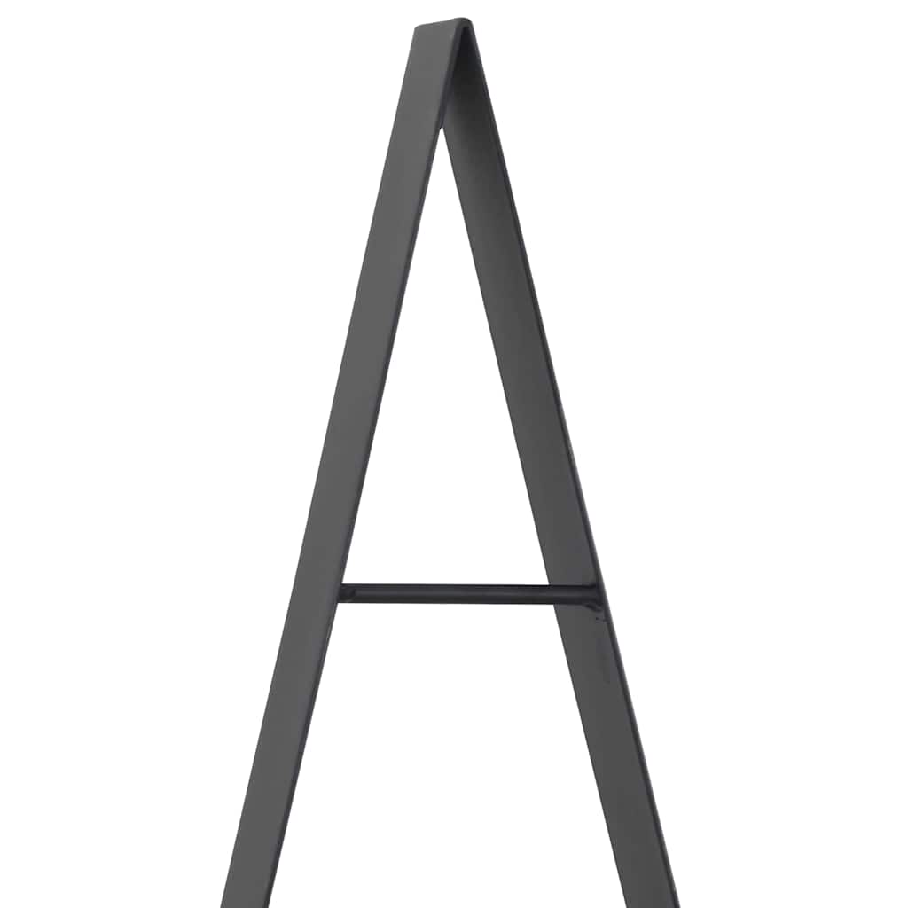 Fém karácsonyfa állvánnyal Fekete 180 cm Acél