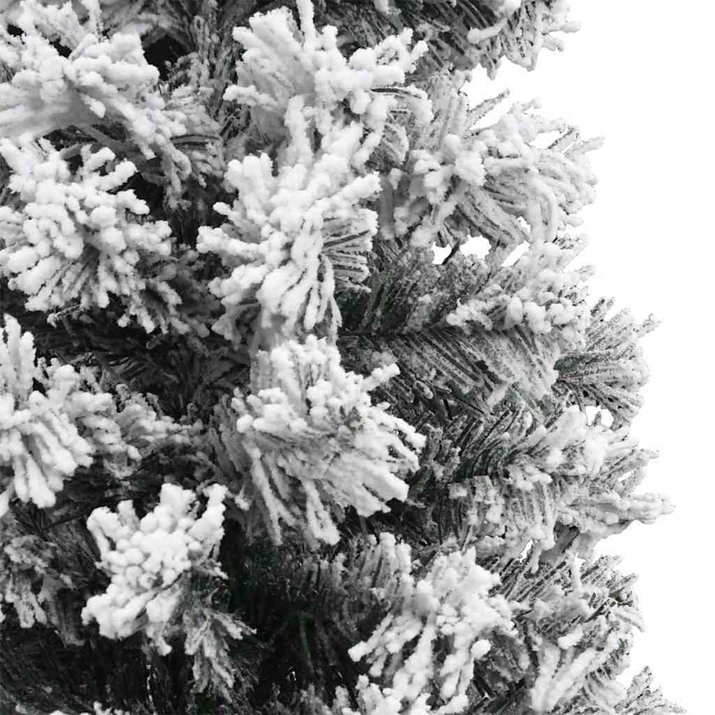 Mű karácsonyfa 300 LED-del Zöld 240 cm PVC, acél és műanyag
