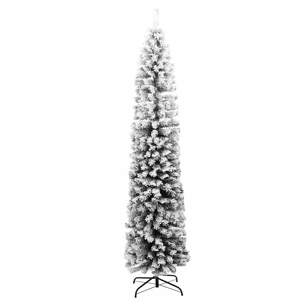 Mű karácsonyfa 300 LED-del Zöld 240 cm PVC, acél és műanyag