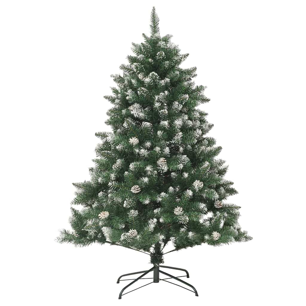Mű karácsonyfa Zöld 105 x 105 x 150 cm PVC és Műanyag és Acél