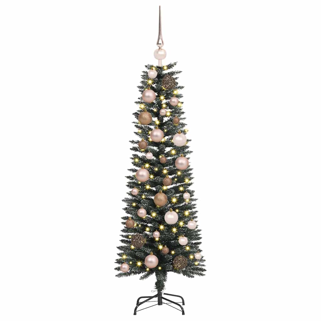 Mű karácsonyfa Zöld 40,5 x 40,5 x 120 cm PVC és Műanyag és Acél