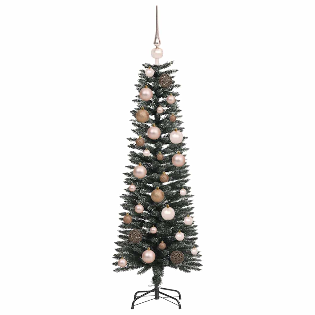 Mű karácsonyfa Zöld 40,5 x 40,5 x 120 cm PVC és Műanyag és Acél