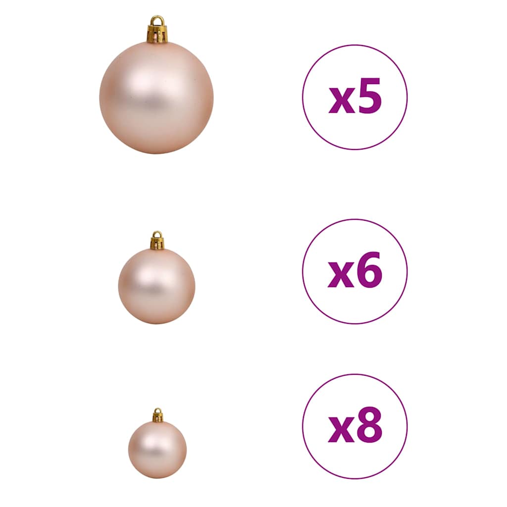 Mű karácsonyfa Zöld 40,5 x 40,5 x 120 cm PVC és Műanyag és Acél