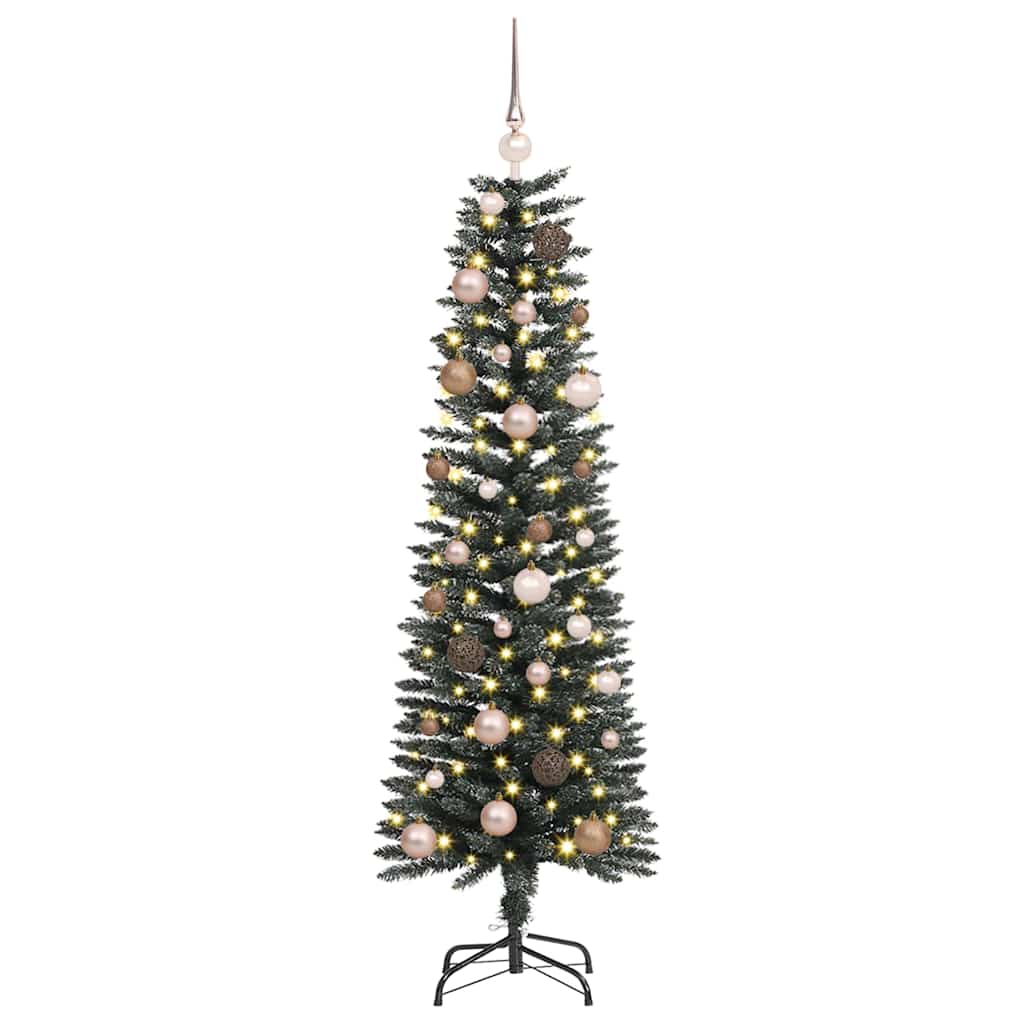 Mű karácsonyfa Zöld 43 x 43 x 150 cm PVC és Műanyag és Acél