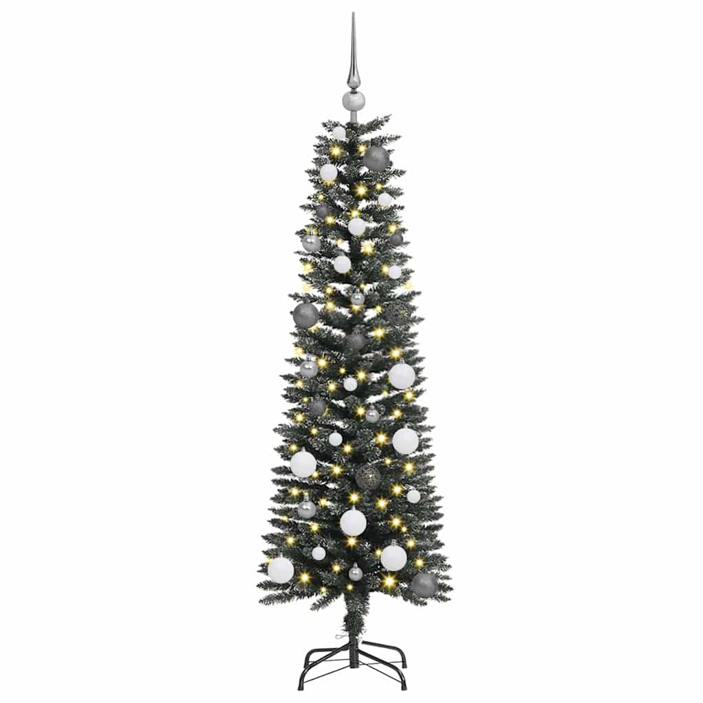 Mű karácsonyfa Zöld 43 x 43 x 150 cm PVC és Műanyag és Acél