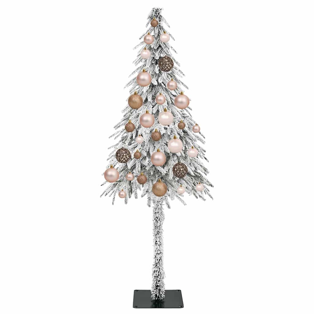 Karácsonyfa 150 LED-del állvánnyal Fehér 120 cm PE és Acél