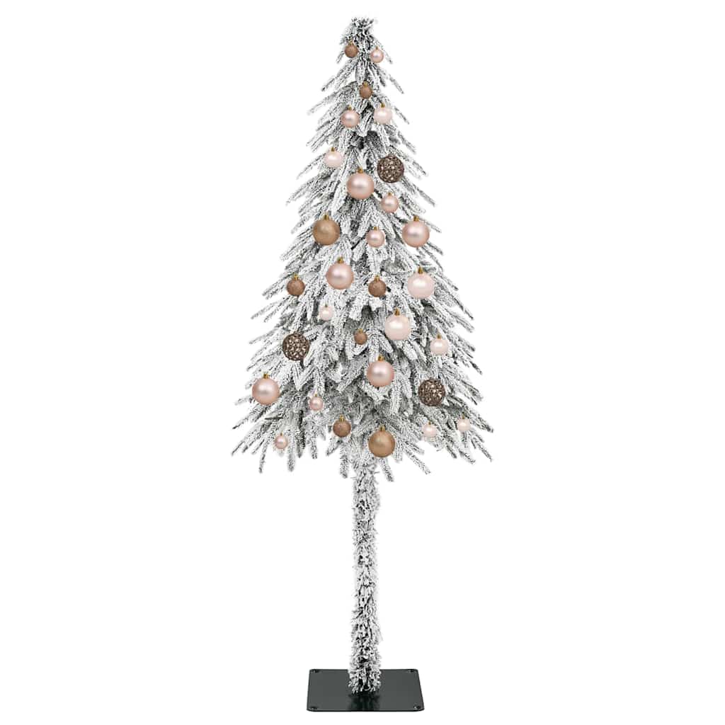 Karácsonyfa 150 LED-del állvánnyal Fehér 150 cm PE és Acél