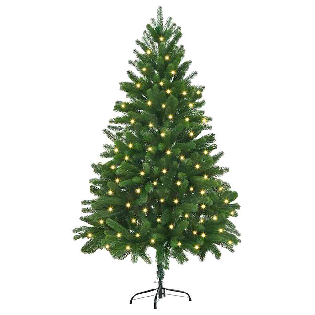 Karácsonyfa 300 LED-del állvánnyal Zöld 180 cm PE