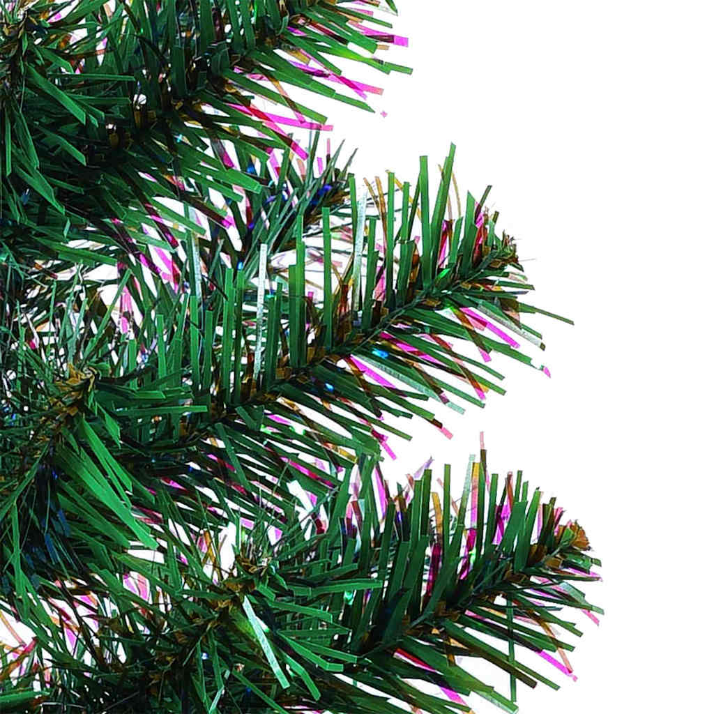 Mesterséges, előre világított karácsonyi fa Zöld 240 cm