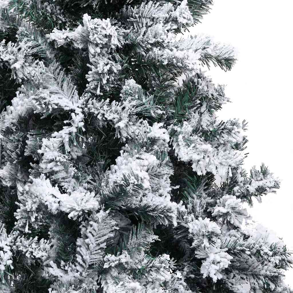 Mű karácsonyfa 300 LED-del Zöld 240 cm PVC és Acél és Műanyag