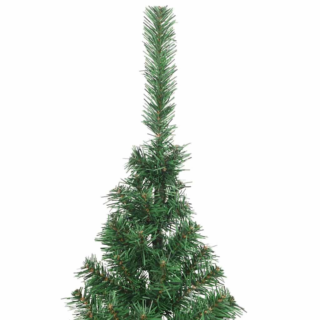 Műfenyő Elővilágított Karácsonyfa 300 LED-del Zöld 210 cm PVC