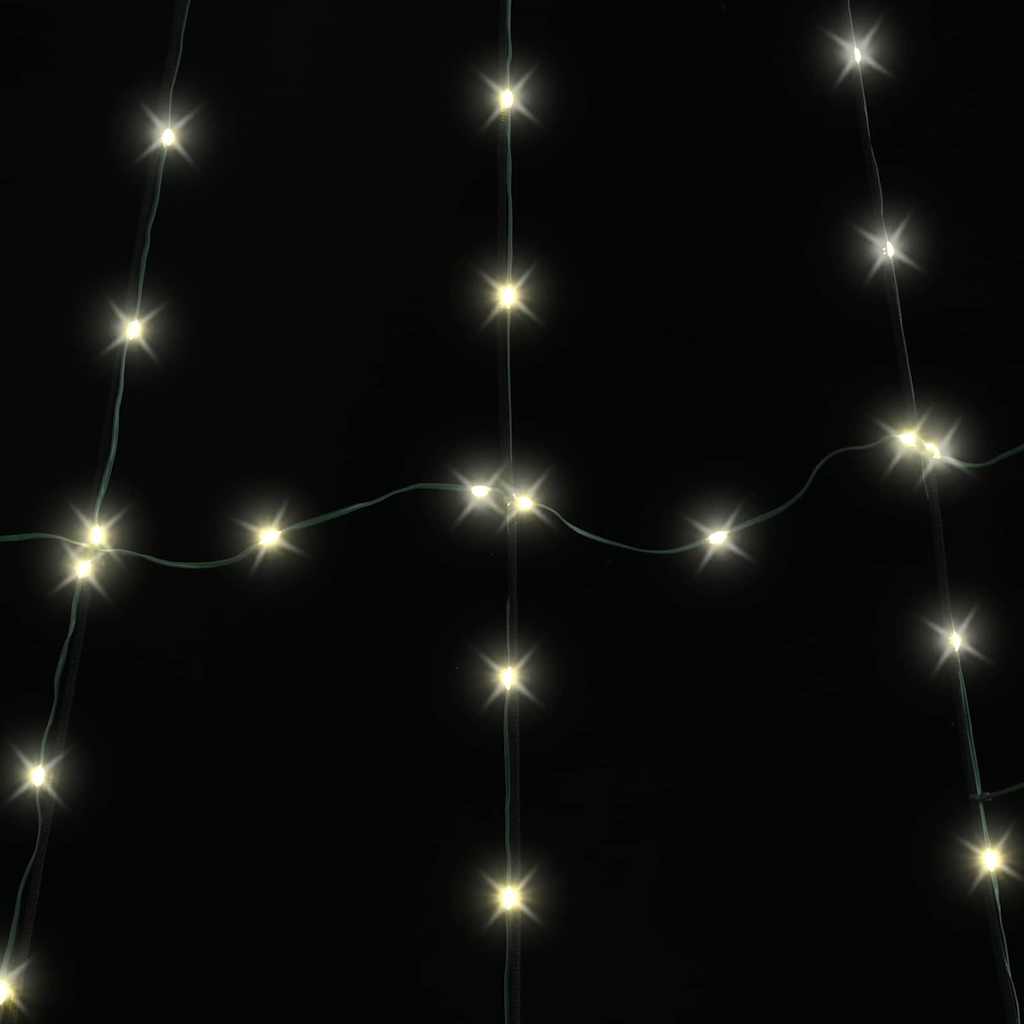 LED Karácsonyi Fenyő 112 LED-del Meleg fehér 182 cm Fém