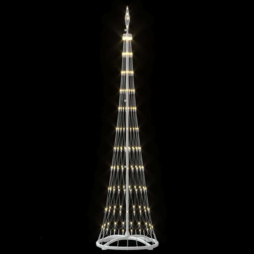 LED Karácsonyi Fenyő Meleg fehér 51 x 51 x 190 cm Fém