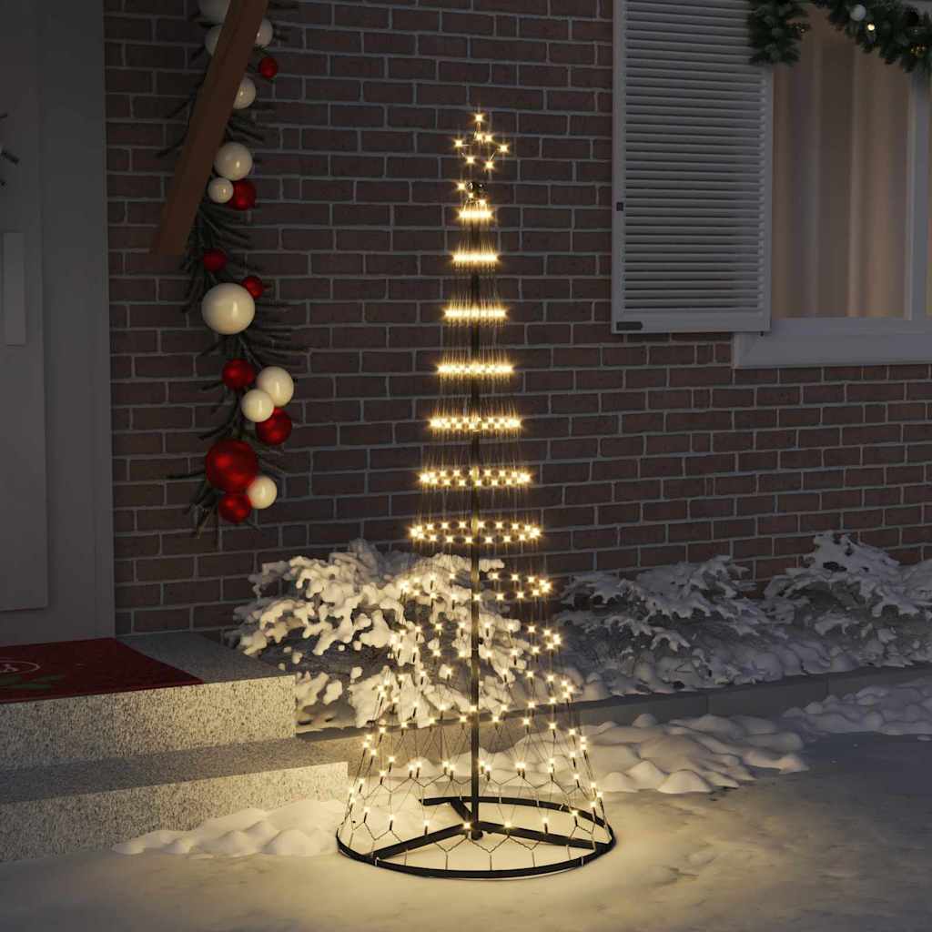 LED Karácsonyi Fenyő Meleg fehér 71 x 71 x 184.5 cm Fém