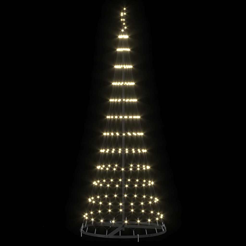 LED Karácsonyi Fenyő Meleg fehér 71 x 71 x 184.5 cm Fém