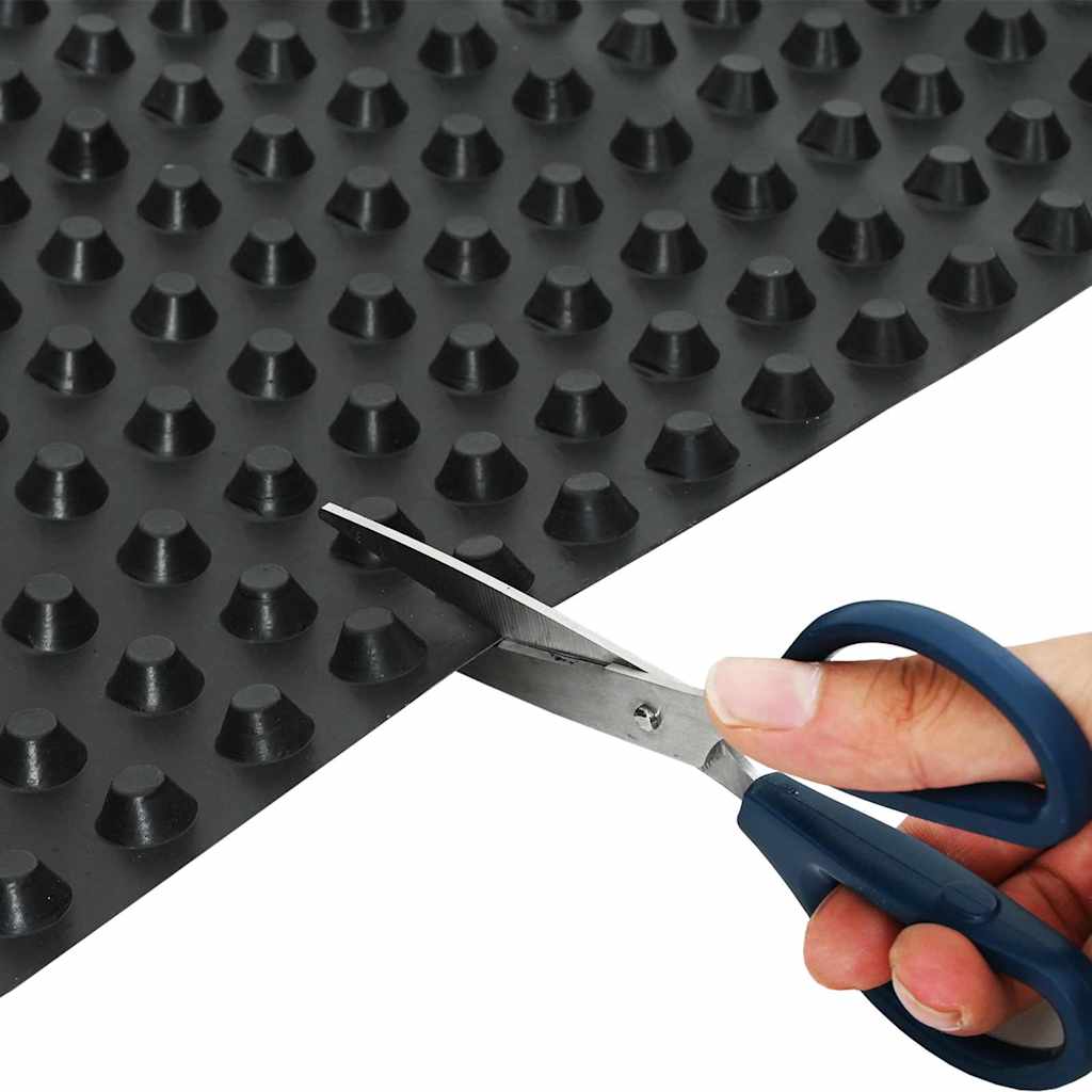 Drainage lap Fekete 0,5 x 10 m HDPE