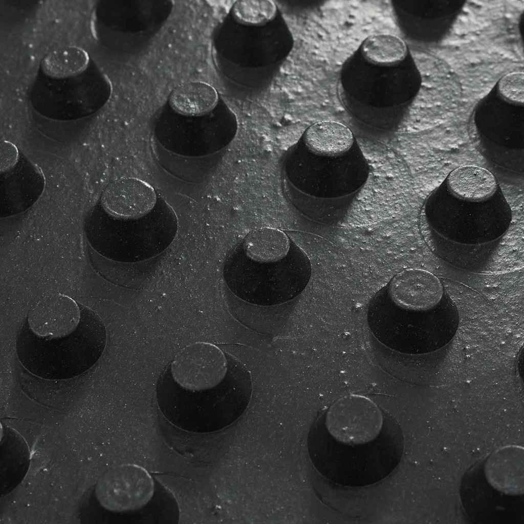 Drainage lap Fekete 1 x 10 m HDPE