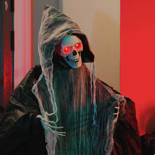 Halloween Grim Reaper Fekete 60 x 60 x 155 cm Poliészter