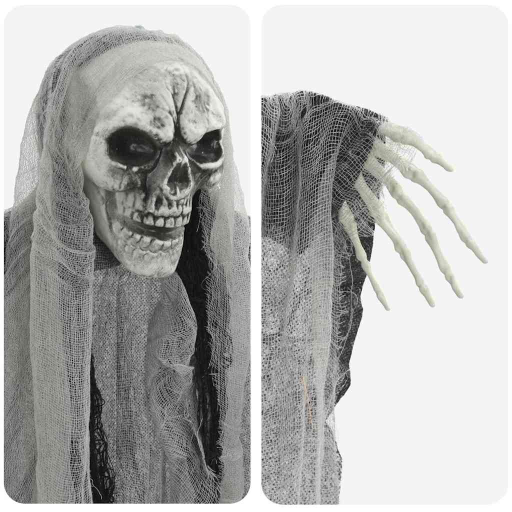 Halloween Függő Szellem 3 pcs Fekete 66 x 110 cm Poliészter