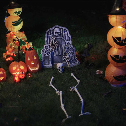 Halloween Csontváz Fehér 20 x 10 x 9.5 cm Műanyag