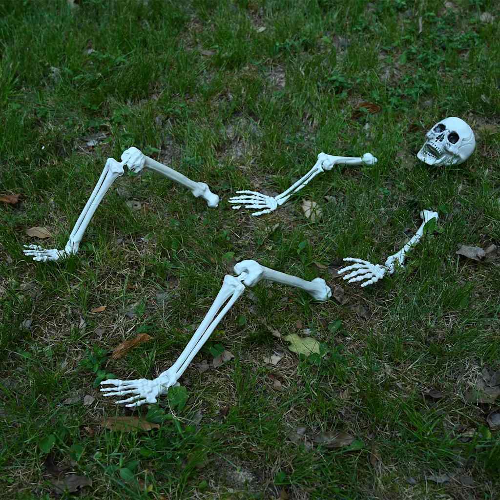 Halloween Csontváz Fehér 20 x 10 x 9.5 cm Műanyag