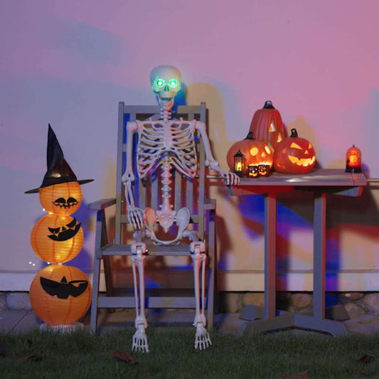 Halloween Csontváz Fehér 155 x 38.5 cm Műanyag
