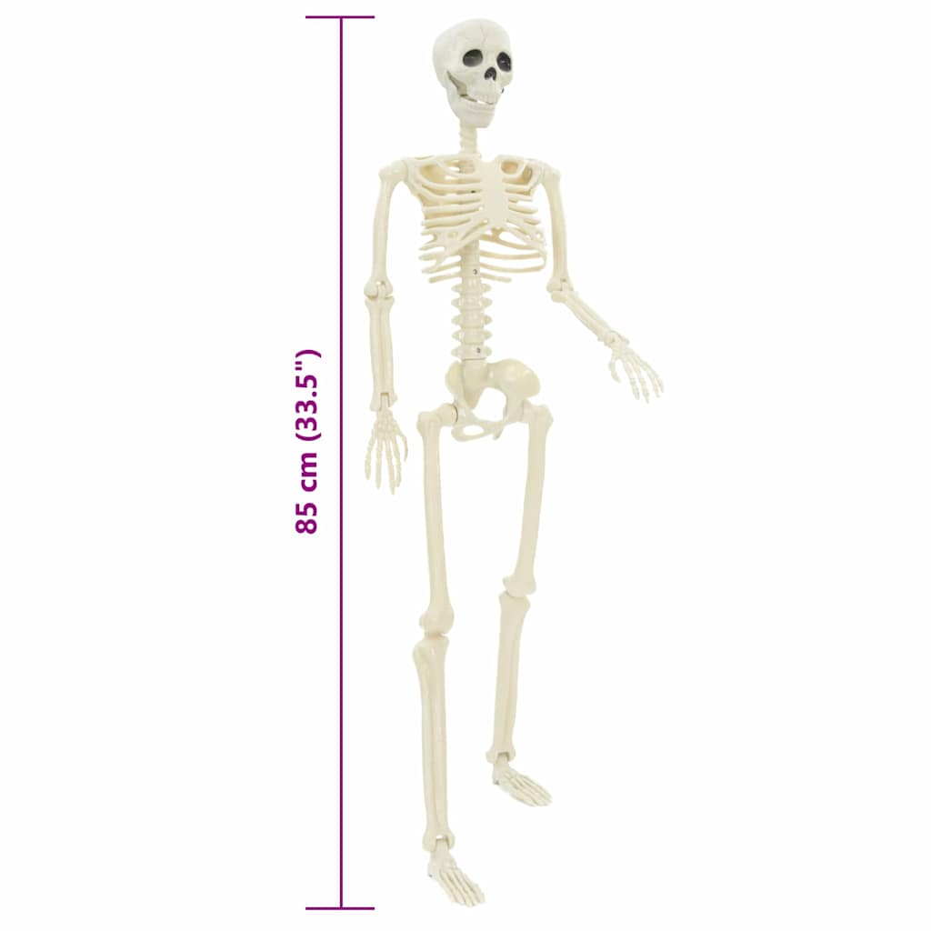 Halloween csontváz 2 pcs Fehér 85 cm PVC