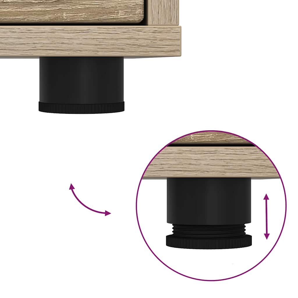 TV szekrény fiókkal Sonoma tölgy 100 x 48 x 43 cm Faanyag