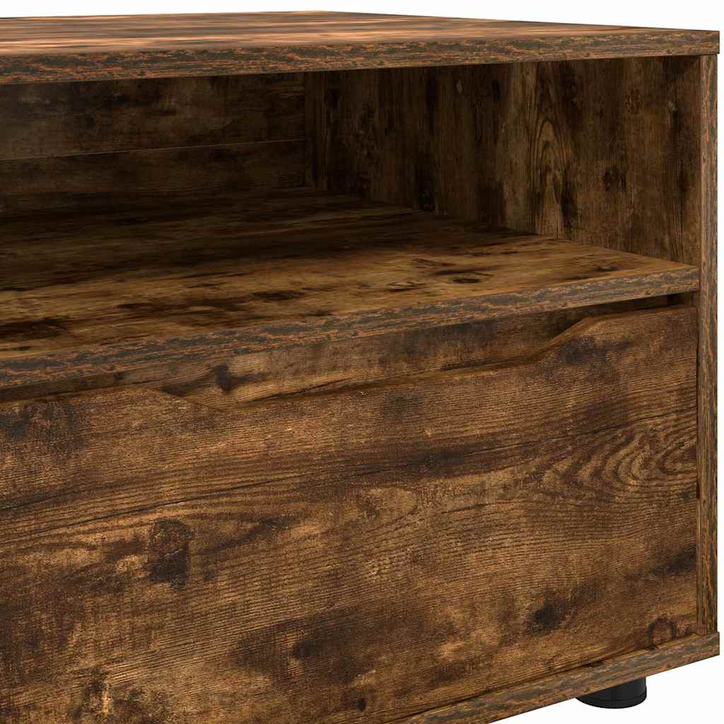 TV szekrény fiókkal Füstölt tölgy 100 x 48 x 43 cm Faanyag