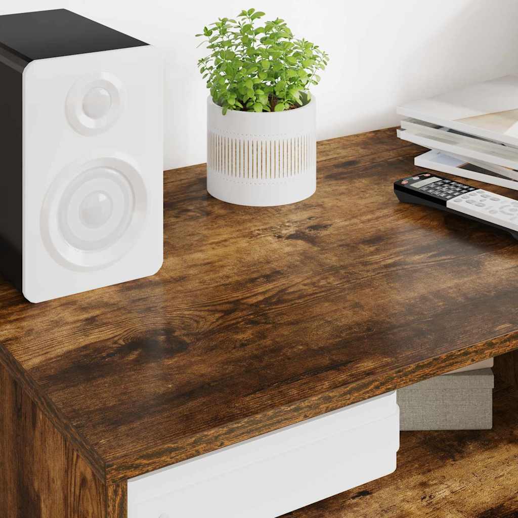 TV szekrény fiókkal Füstölt tölgy 100 x 48 x 43 cm Faanyag