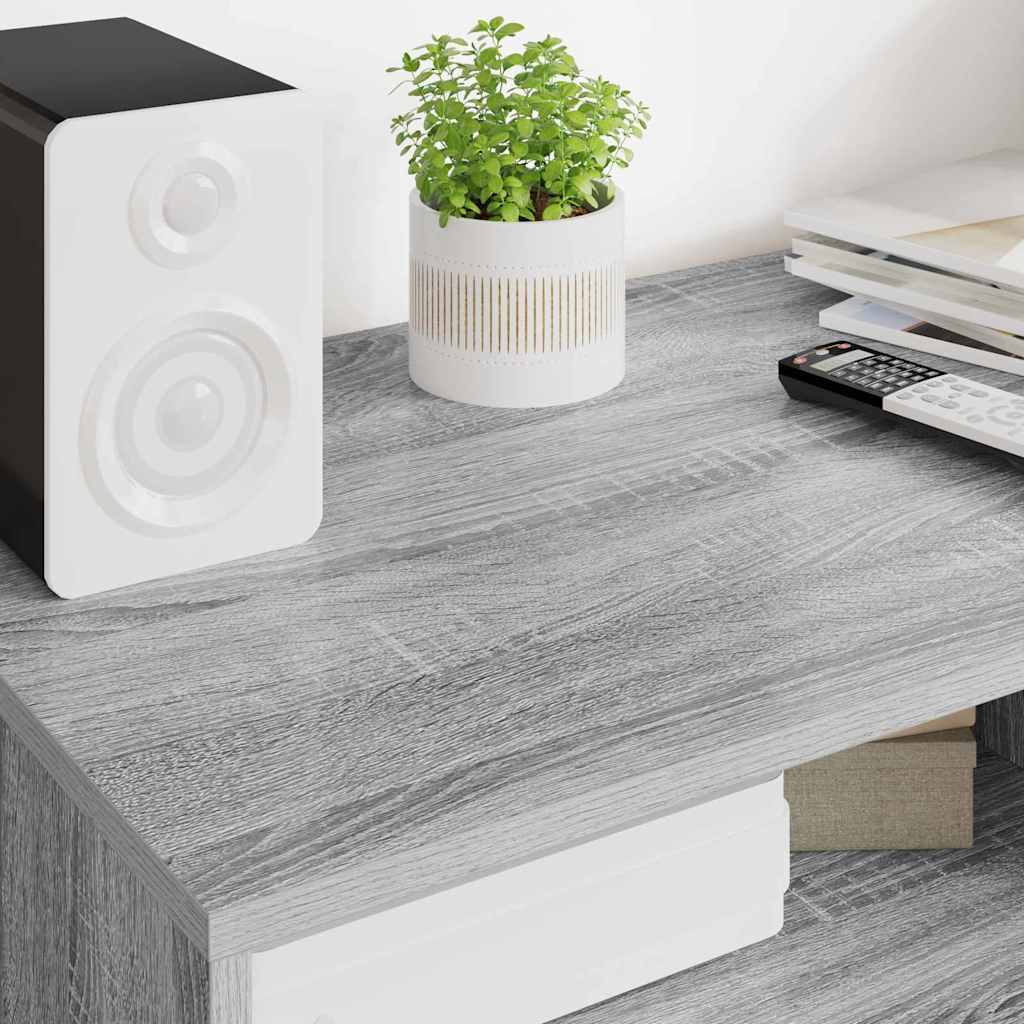 TV szekrény fiókkal Szürke Sonoma 100 x 48 x 43 cm Faanyag