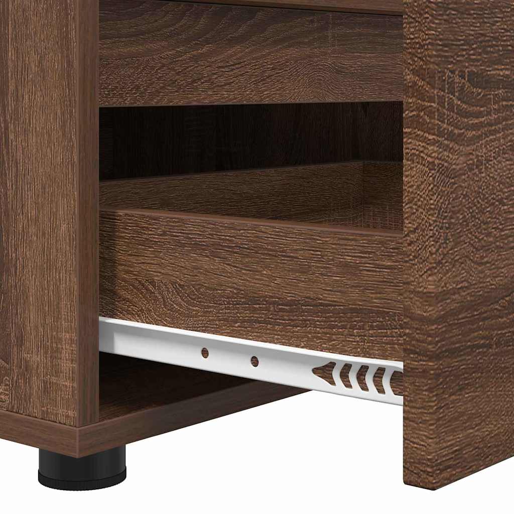 TV szekrény fiókkal Barna Tölgy 100 x 48 x 43 cm Faanyag