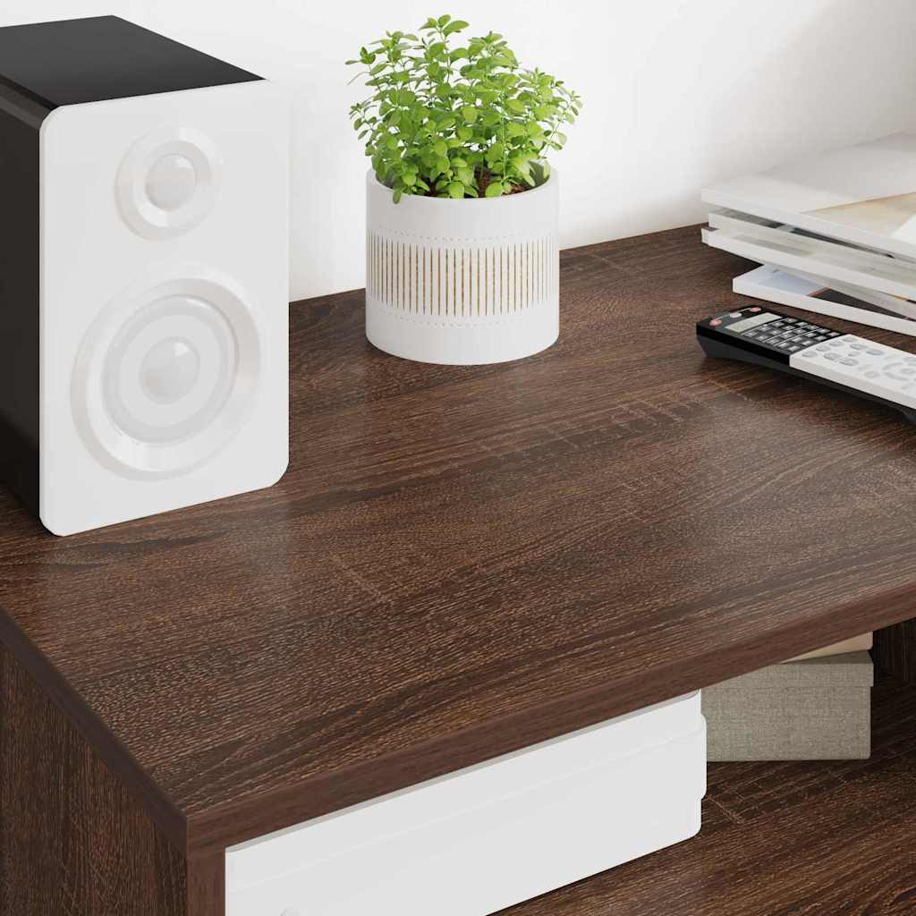 TV szekrény fiókkal Barna Tölgy 100 x 48 x 43 cm Faanyag