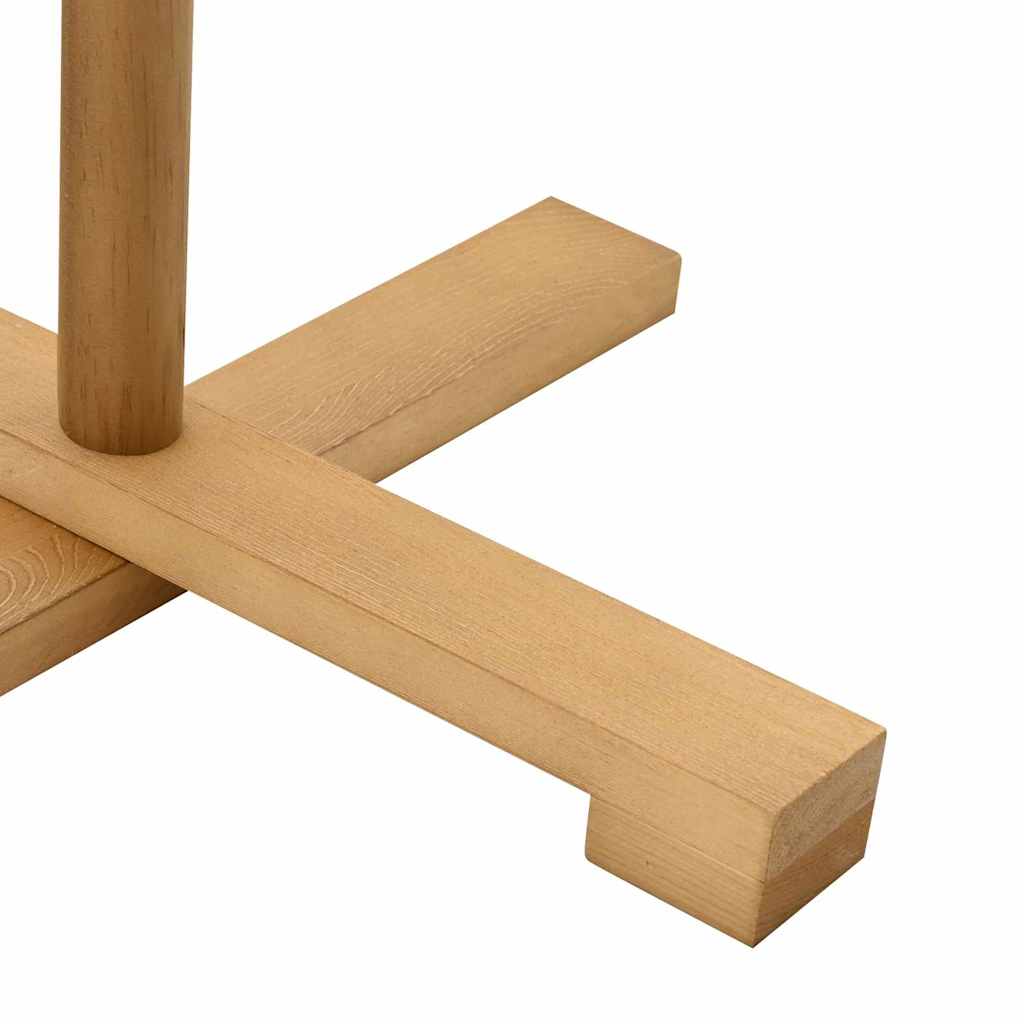 Fából készült Karácsonyfa állvánnyal Barna 150 cm bambusz