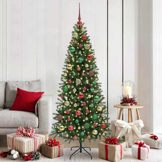 Karácsonyi Díszgömb Készlet 120 pcs Sokszínű Műanyag