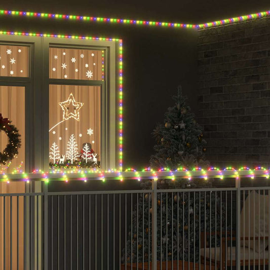 Kötél világítás 2400 LED-del Sokszínű 100 m PVC
